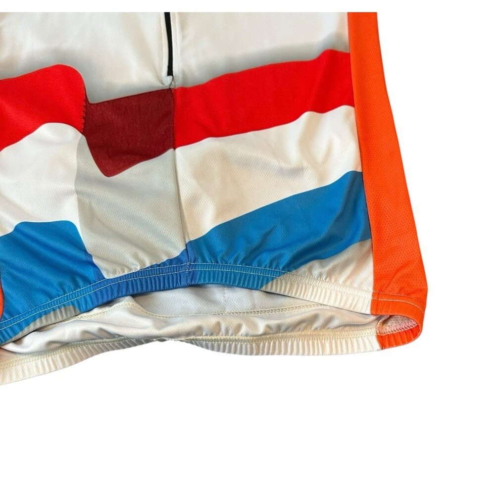 Netherlands Cycling Jersey Large CPI Sportswear Bike Gear Athletic Back Pockets - Picture 3 of 13